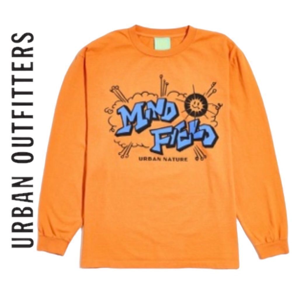 Urban Outfitters UO Hikerdelic Mind Field Long Sleeve Tee T-Shirt NEW M L XL